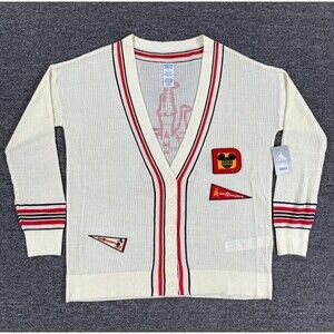 Walt Disney World Sweater Adult Extra Large Varsity Cardigan 50th Vault XL